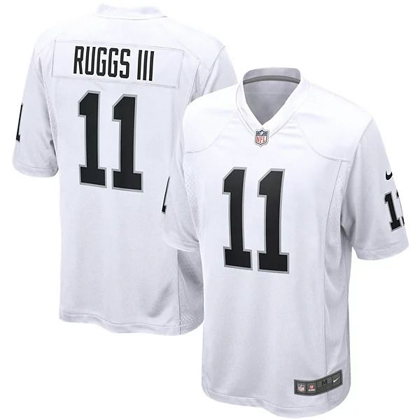 Men Oakland Raiders #11 Henry Ruggs III Nike White Game NFL Jersey